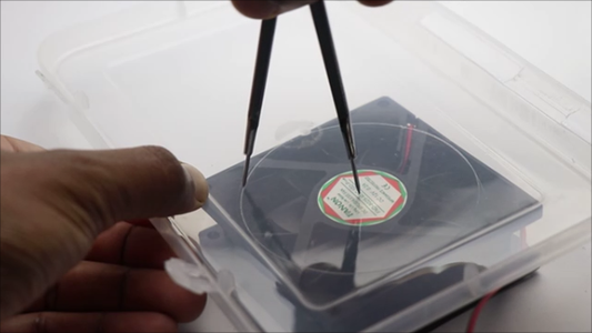 Making Slot for CPU Fan