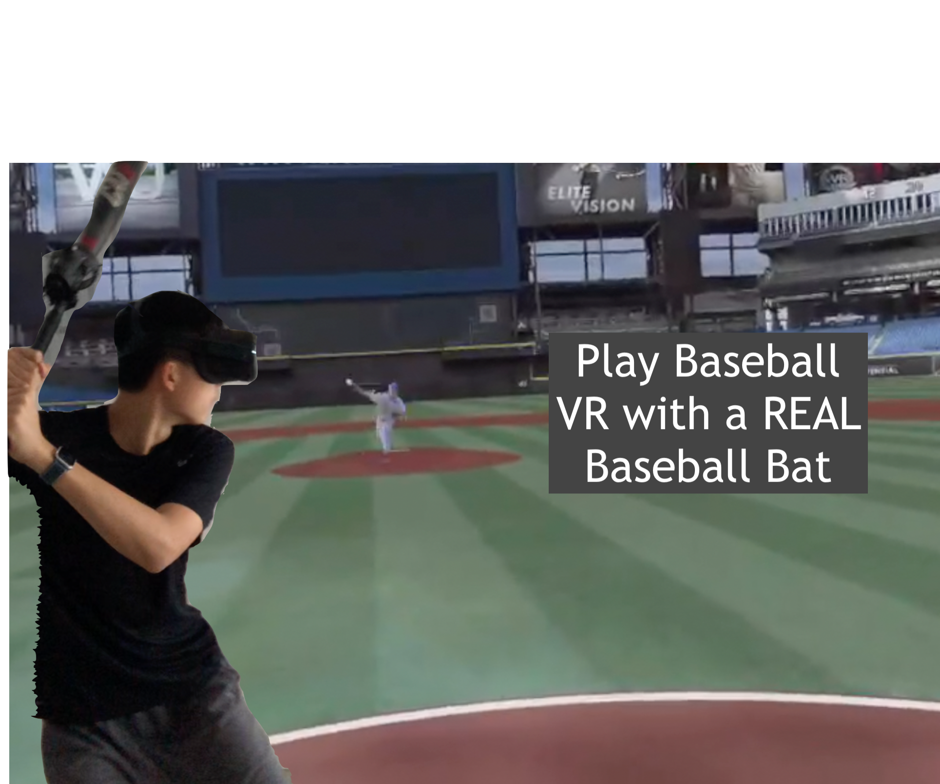 Play Baseball/Softball in VR (Virtual Reality) Using This 3D Printed Mount