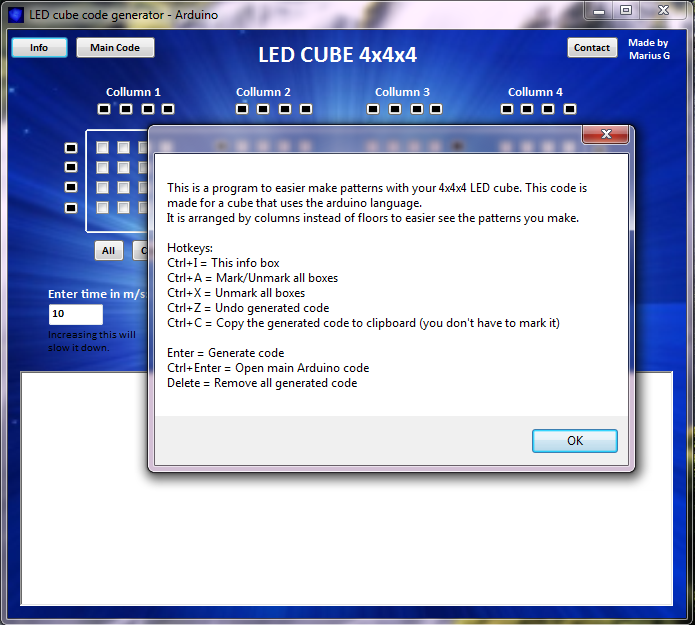 LED Cube Code Generator 4x4x4 Arduino (with Pictures) - Instructables