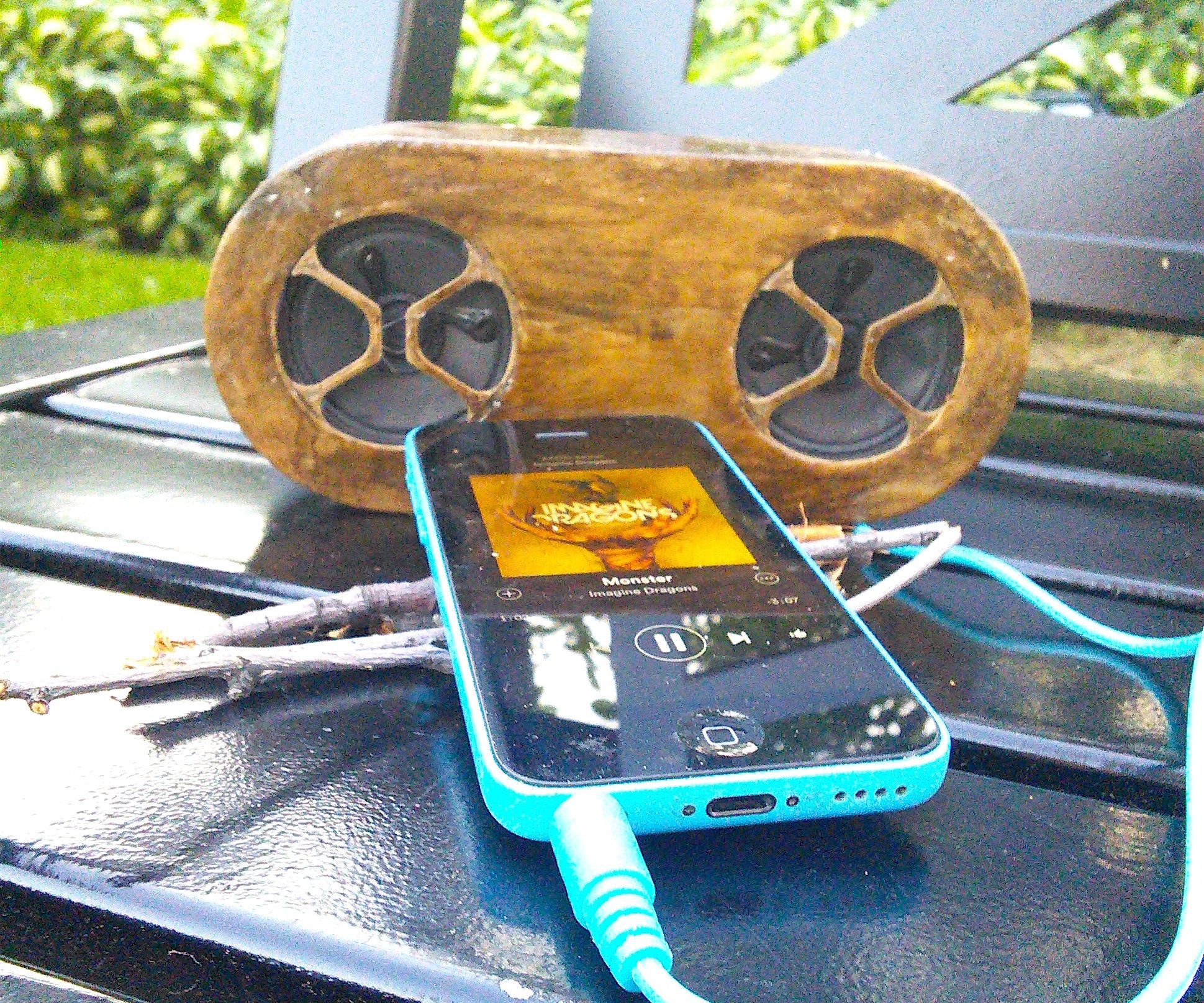 Make 3D Printed Portable Speaker-using Wood Filament