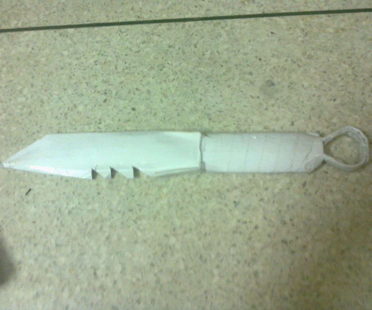 Papercraft Hunting Knife