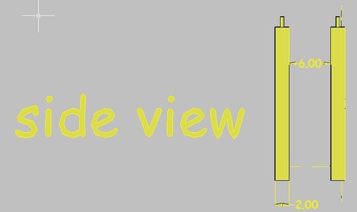 2x4 Cut Dimesions in CAD