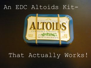 A GOOD Altoids Can EDC Kit