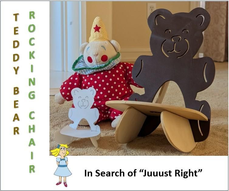 A New Grandpa’s Goldilocks Quest - 4 Piece Puzzle Chair