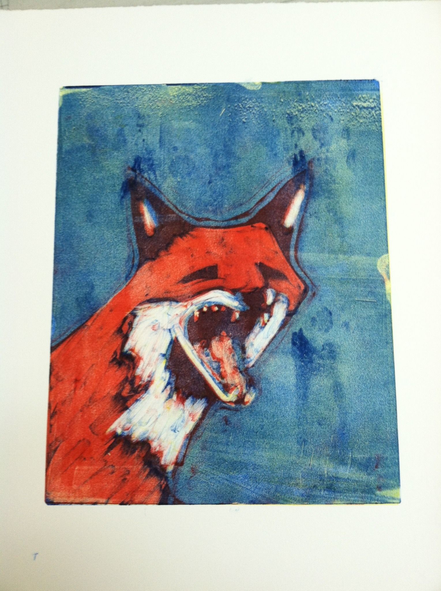 How To Make A Multi-colored Monotype