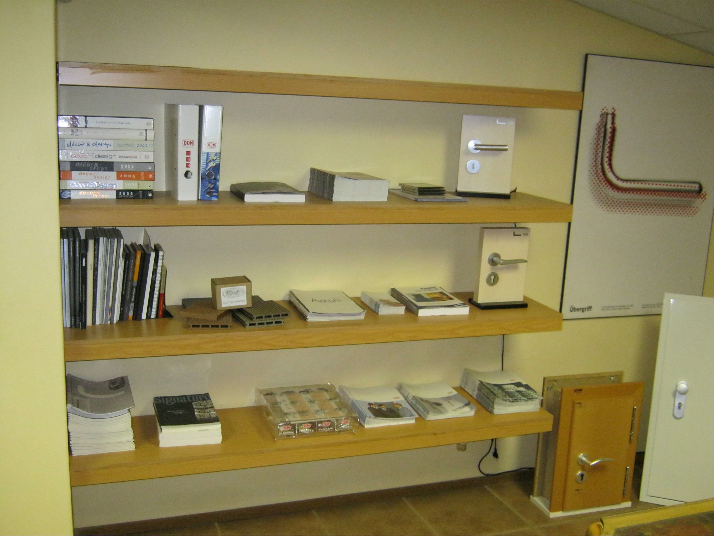 Floating Bookshelves