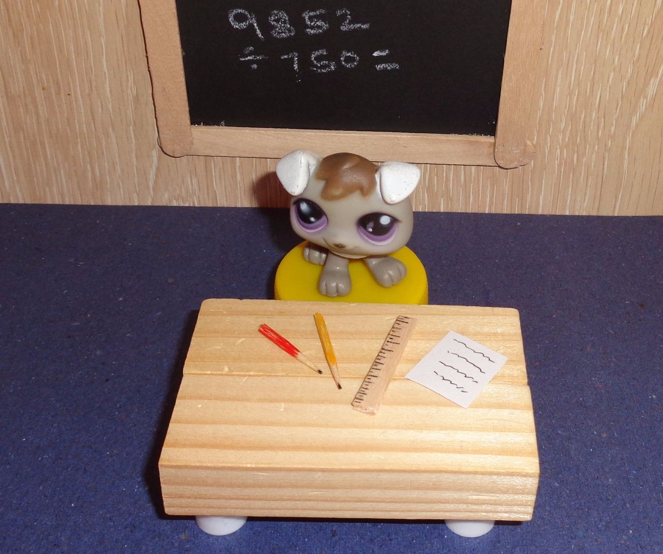 How to Make a Doll School Desk and Chair