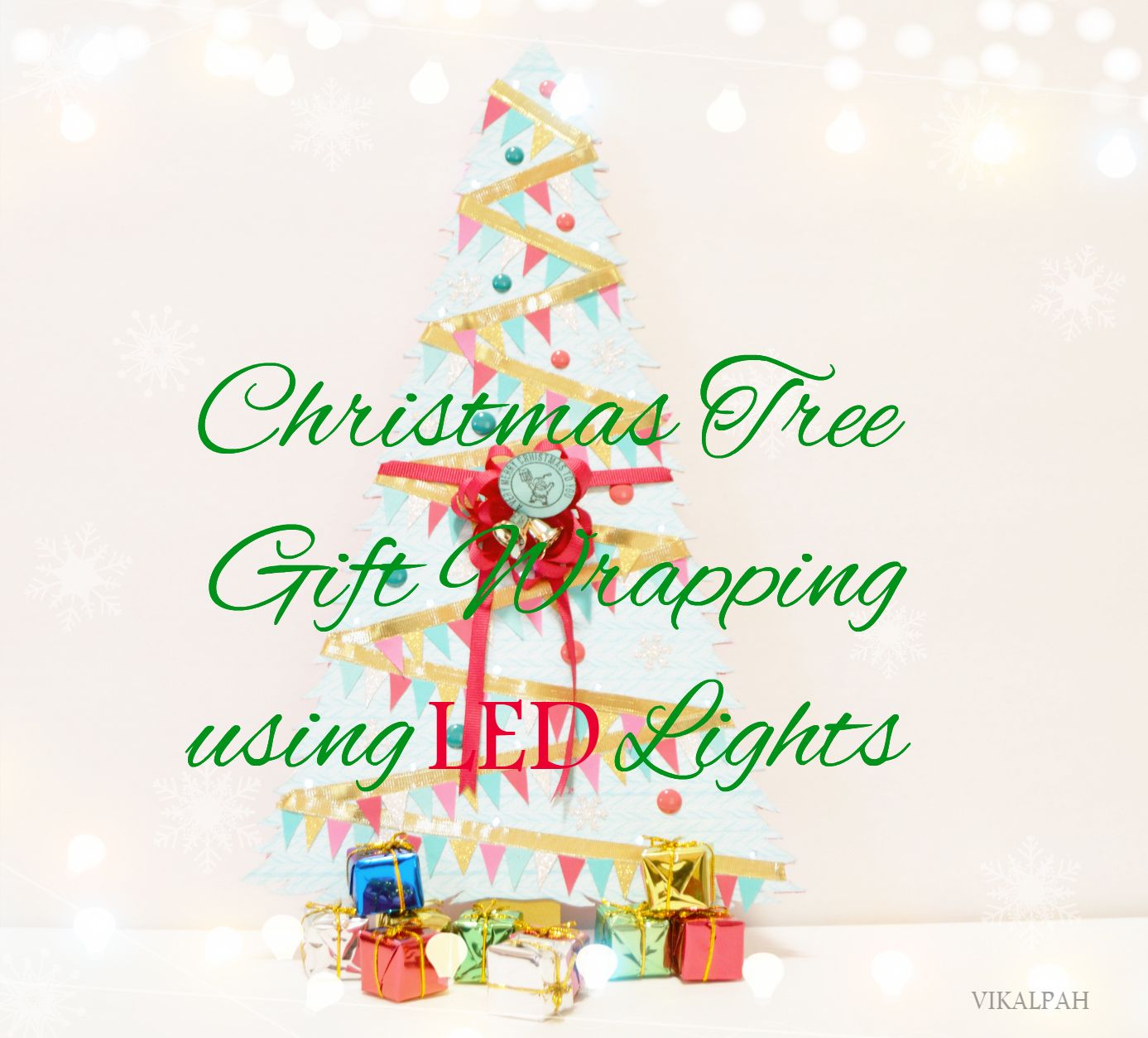 Micro LED Christmas Tree Gift Wrapping 7 Steps Instructables