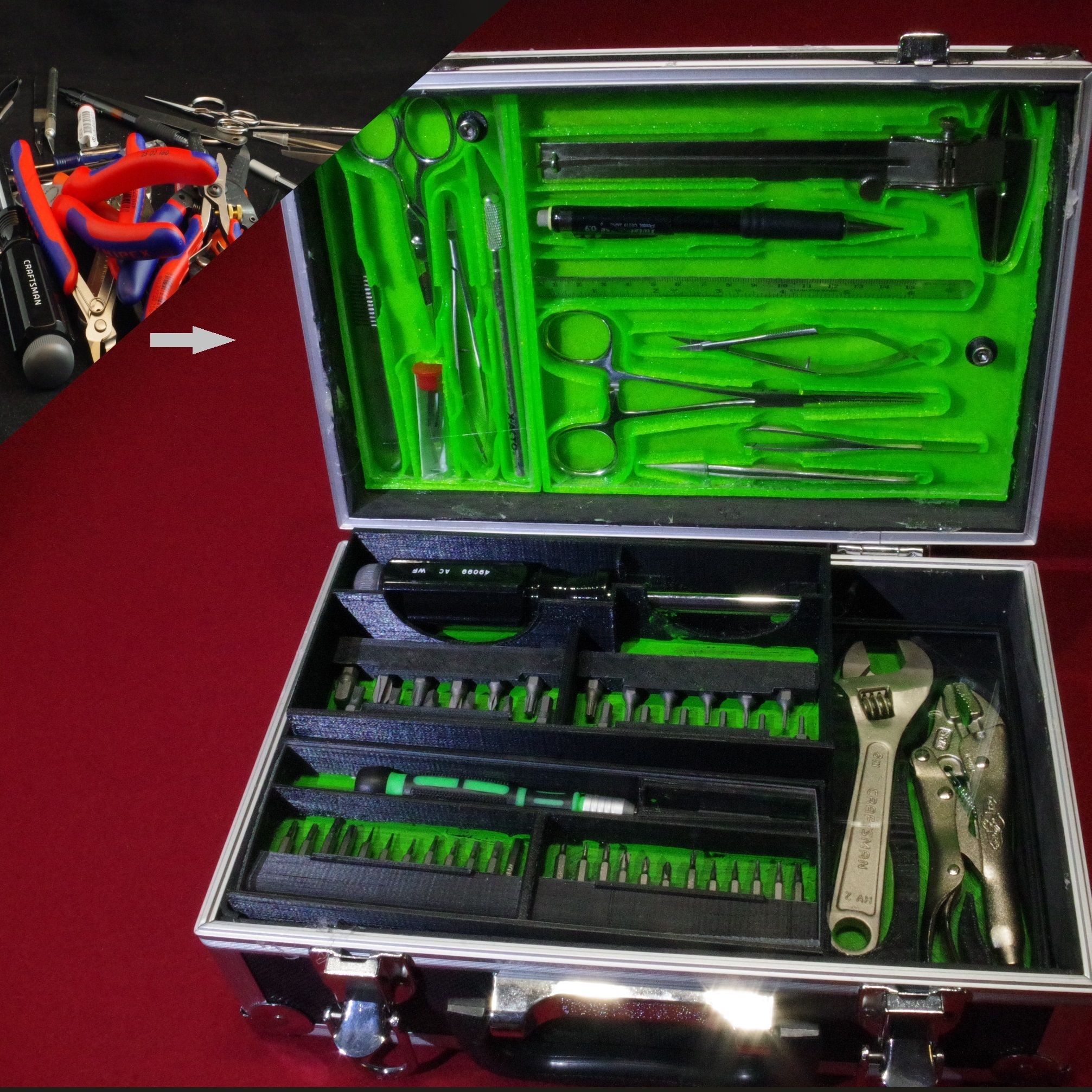Precision Tool Case Organizers 7 Steps (with Pictures) Instructables