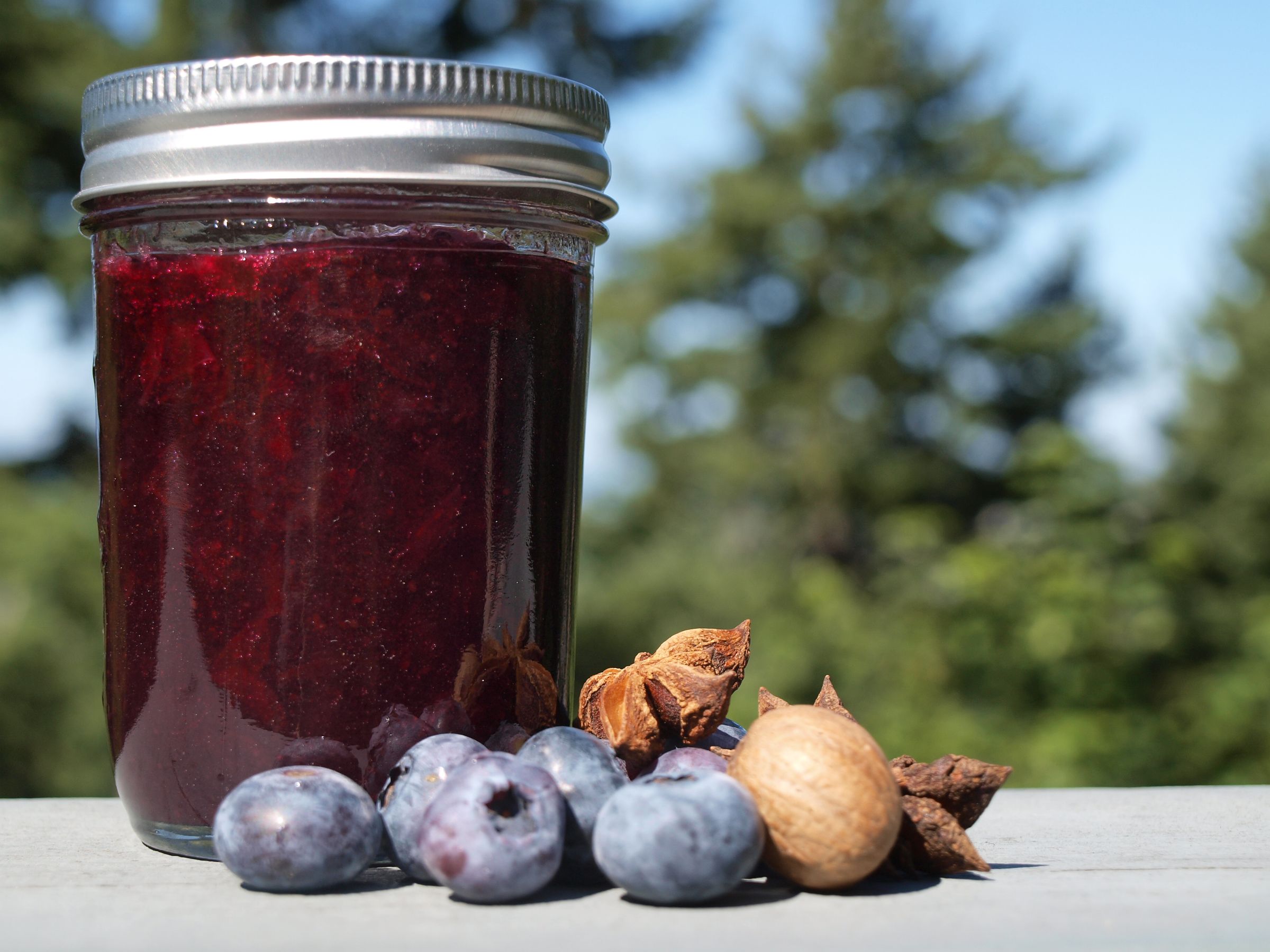 Spiced Blueberry Jam