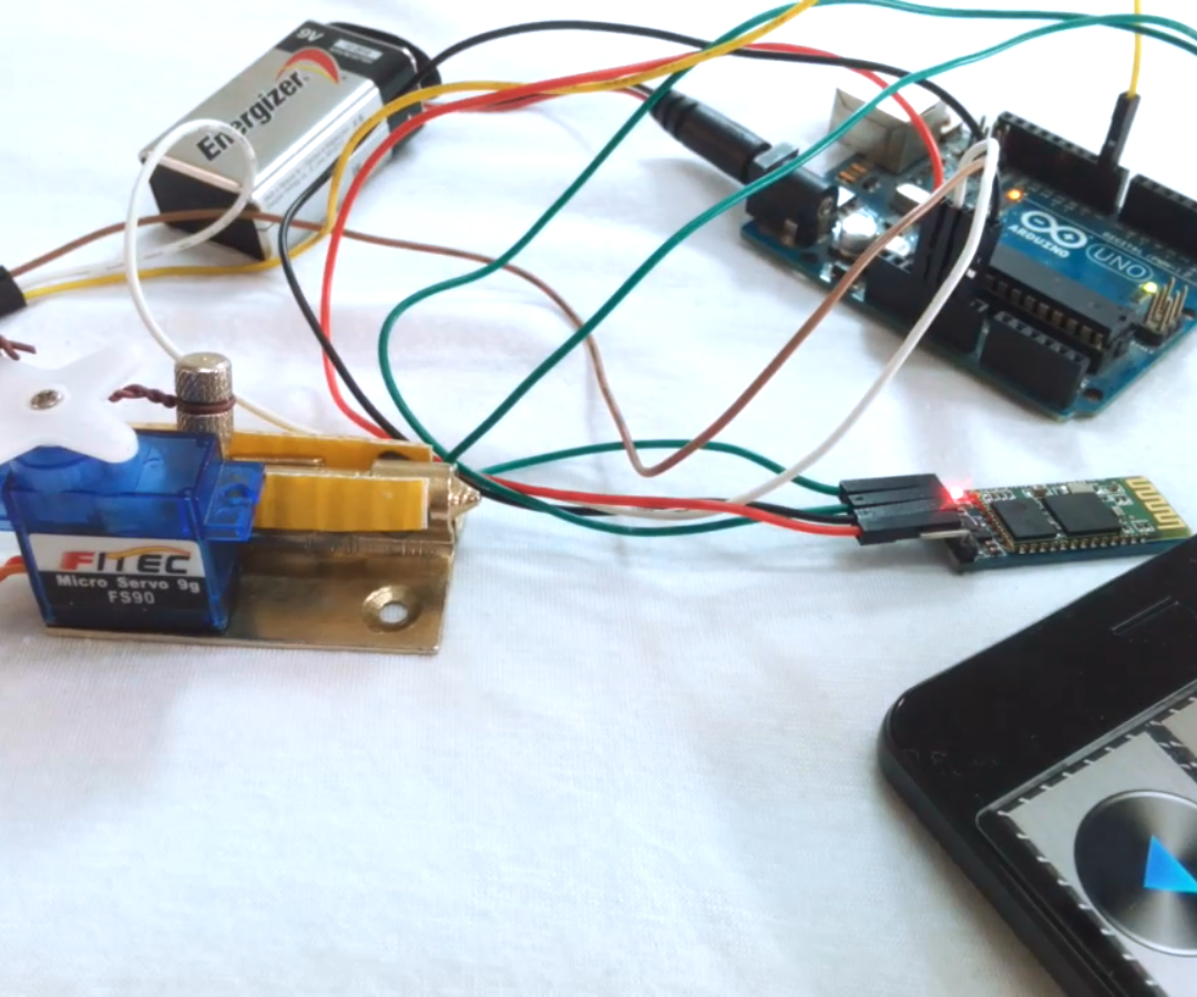 Bluetooth Controlled Lock