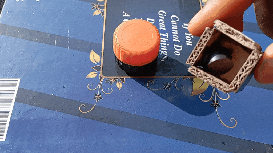 Making the Spinner Cube.