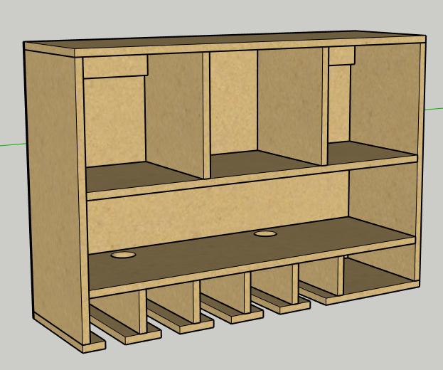 DIY Drill Charging Station & Organizer