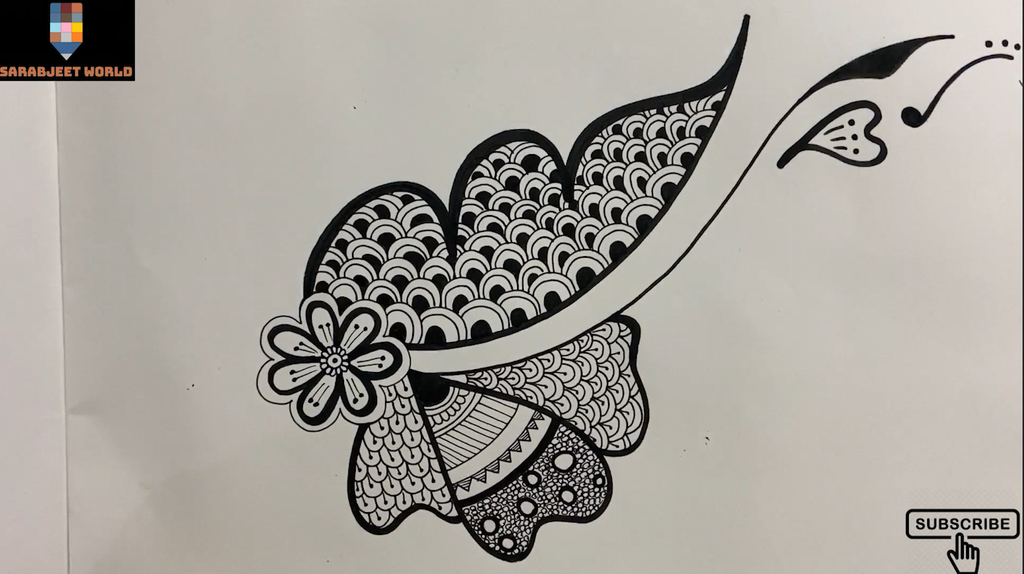 Simple Design Easy Beginner Step By Step Doodle Art A Beginners Guide