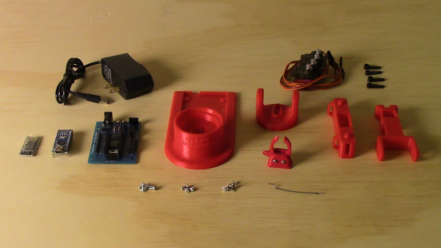 3D Printed, Bluetooth Controlled, Arduino Robot Arm - LittleArm 2C : 20 ...