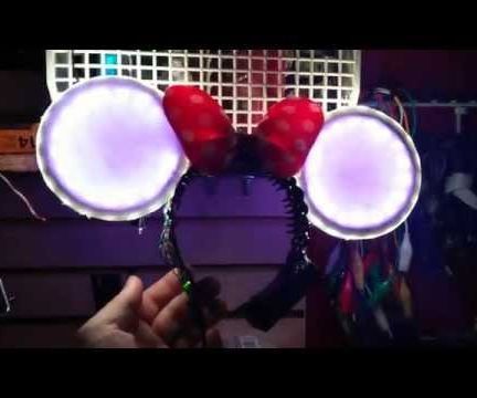 NeoMickey: Mickey/Minnie Ears Using Arduino and Neopixels