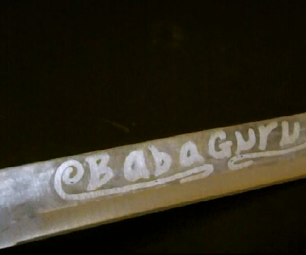 Etch Patterns On Metal With a Battery