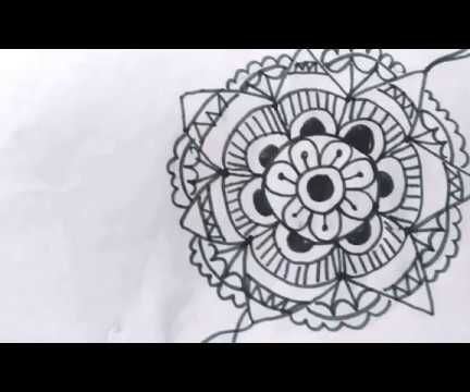 Easy Mandala Rt Tutorial