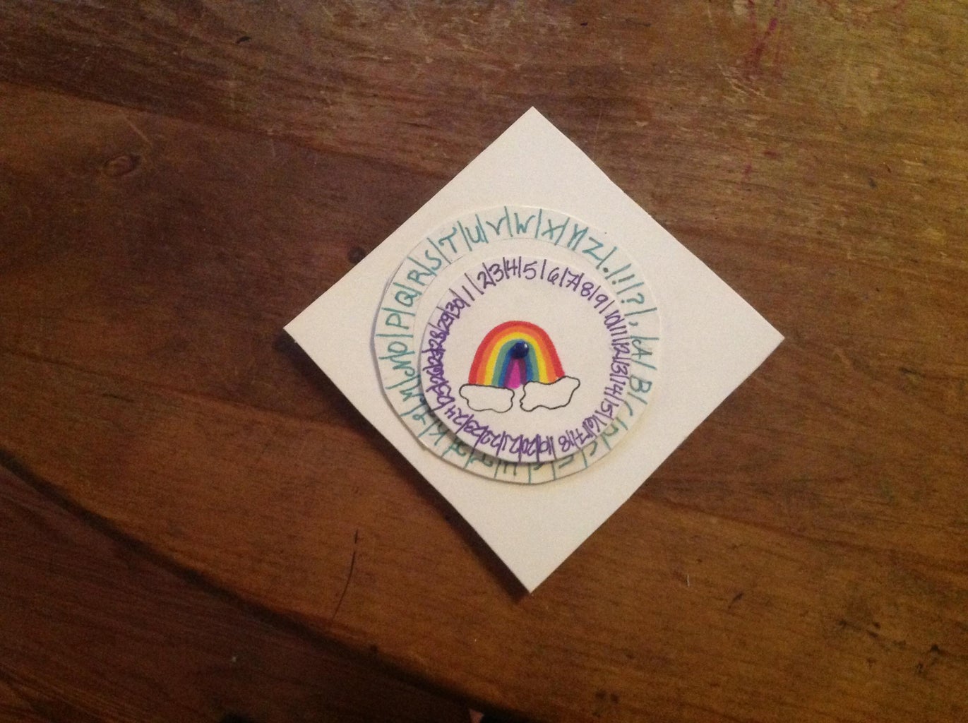 How to Make a Pocket Sized Secret Code Decoder Wheel : 7 Steps ...