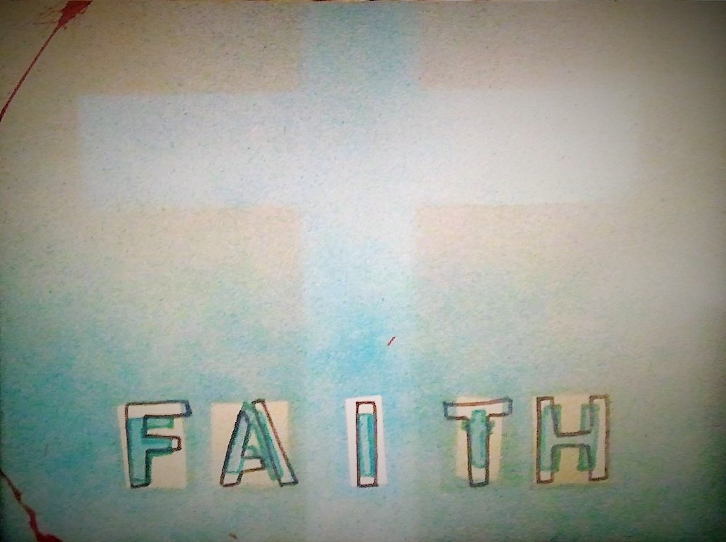 Snow Effect Using Spray-Paint FAITH