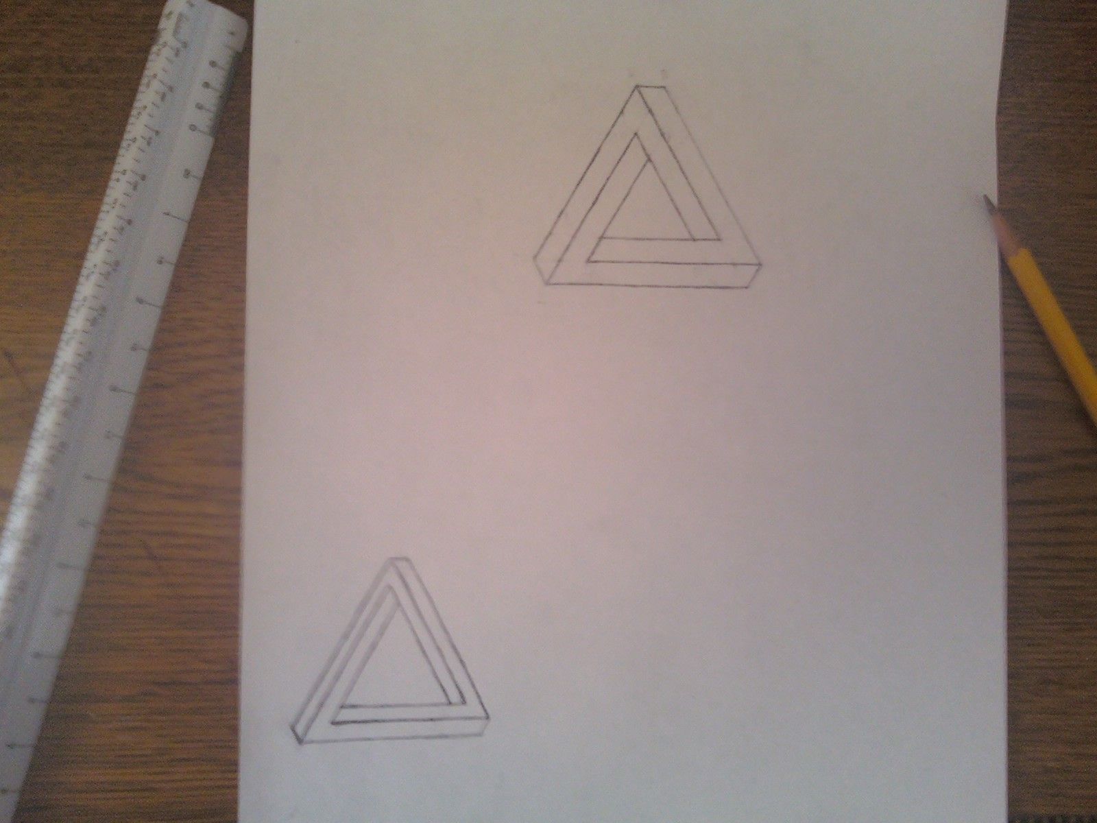 Draw a Penrose Triangle