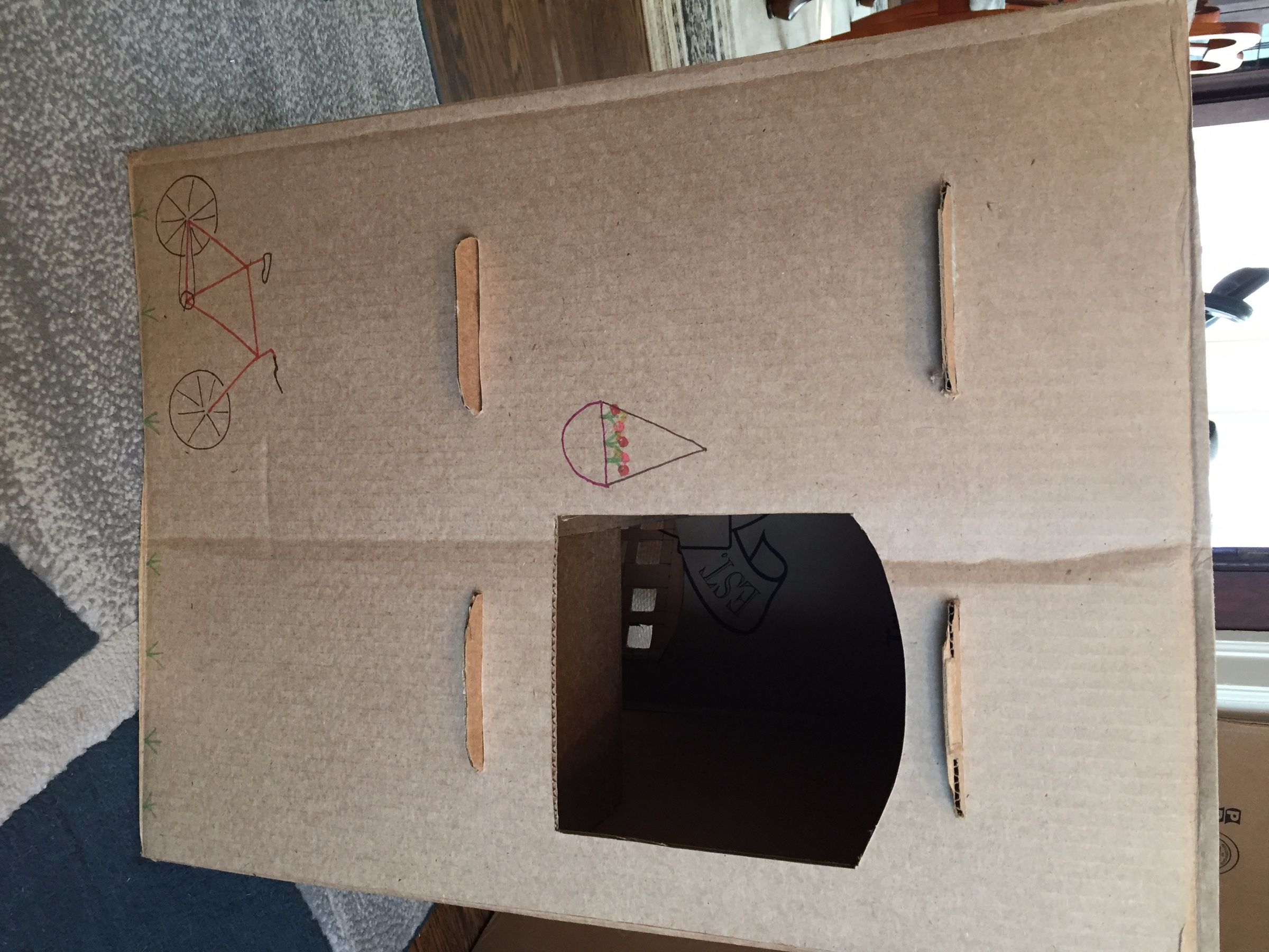 Rabbit Cottage From a Hay Box : 27 Steps (with Pictures) - Instructables