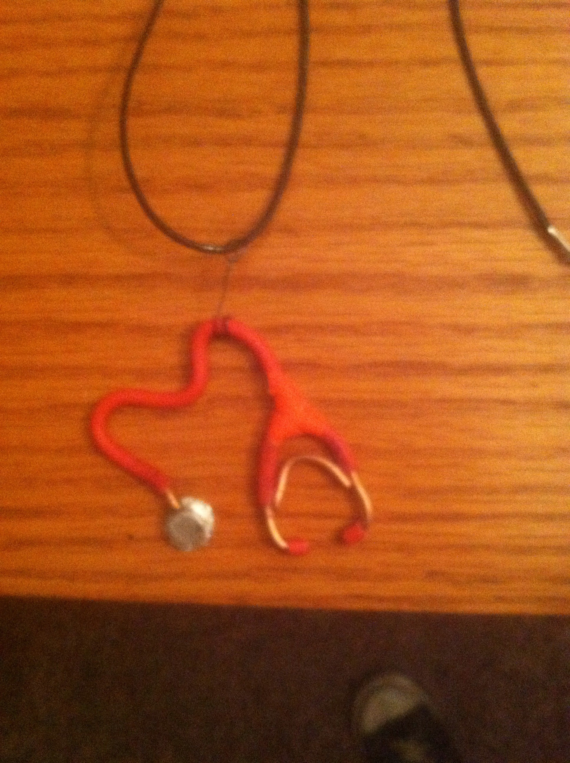 Tiny Stethoscope Necklace 