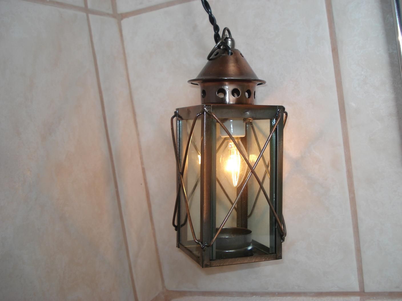 How to make an outdoor Electric Candle Light