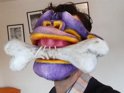 Bone Daddy (Paper Mache Mask)