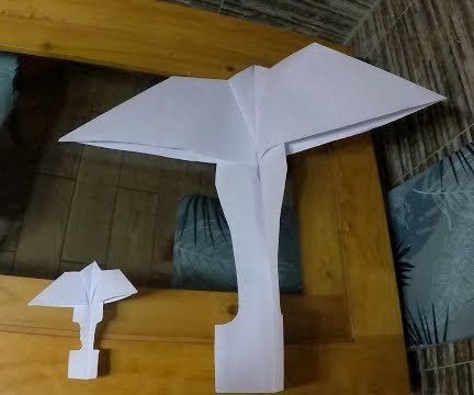 Como Hacer El Mejor Avión De Papel Gigante 