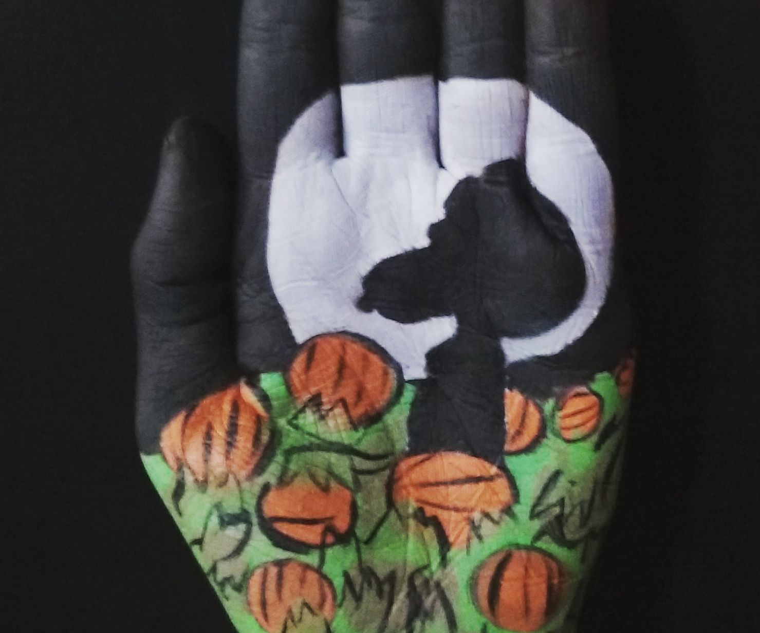 It's the Great Pumpkin, Charlie Brown Hand Art