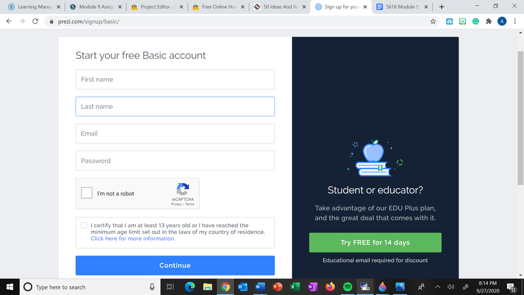 Step 3: Create Your Account