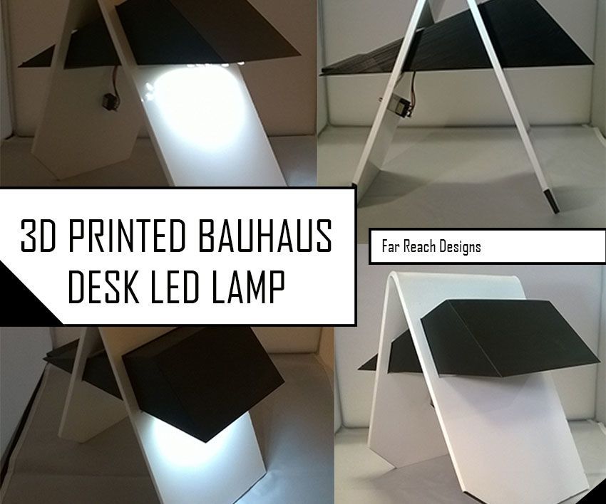 3D Printed Desk Lamp