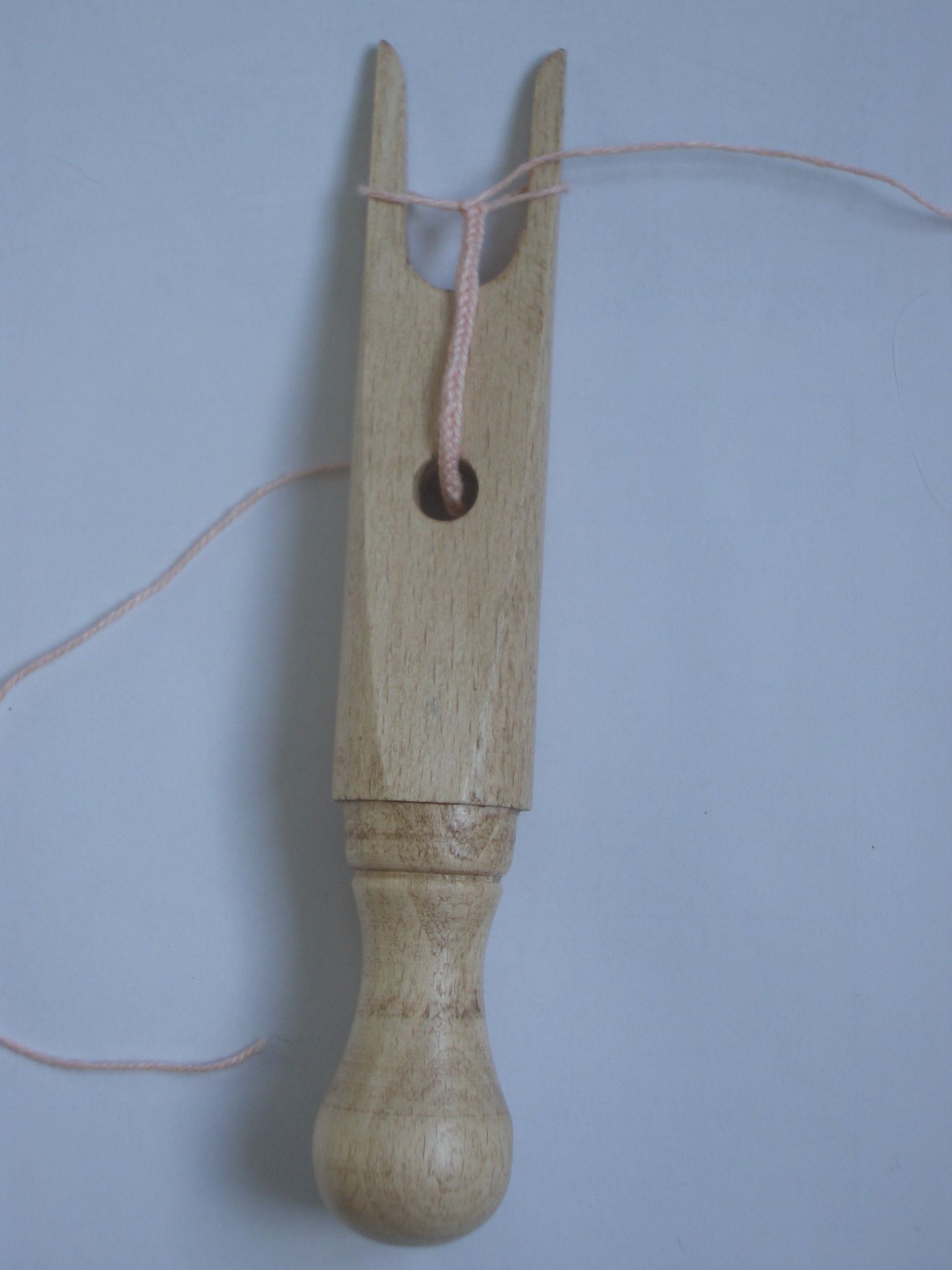 Easy Wooden Lucet Cord-making Tool