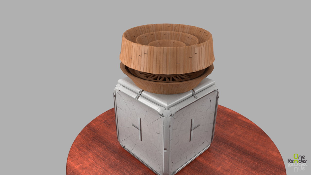 Passive Omni-Directional Acoustically Amplifying Speaker