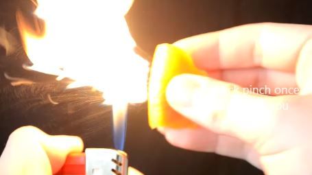 How to Make a Mini Flame-Thrower With an Orange