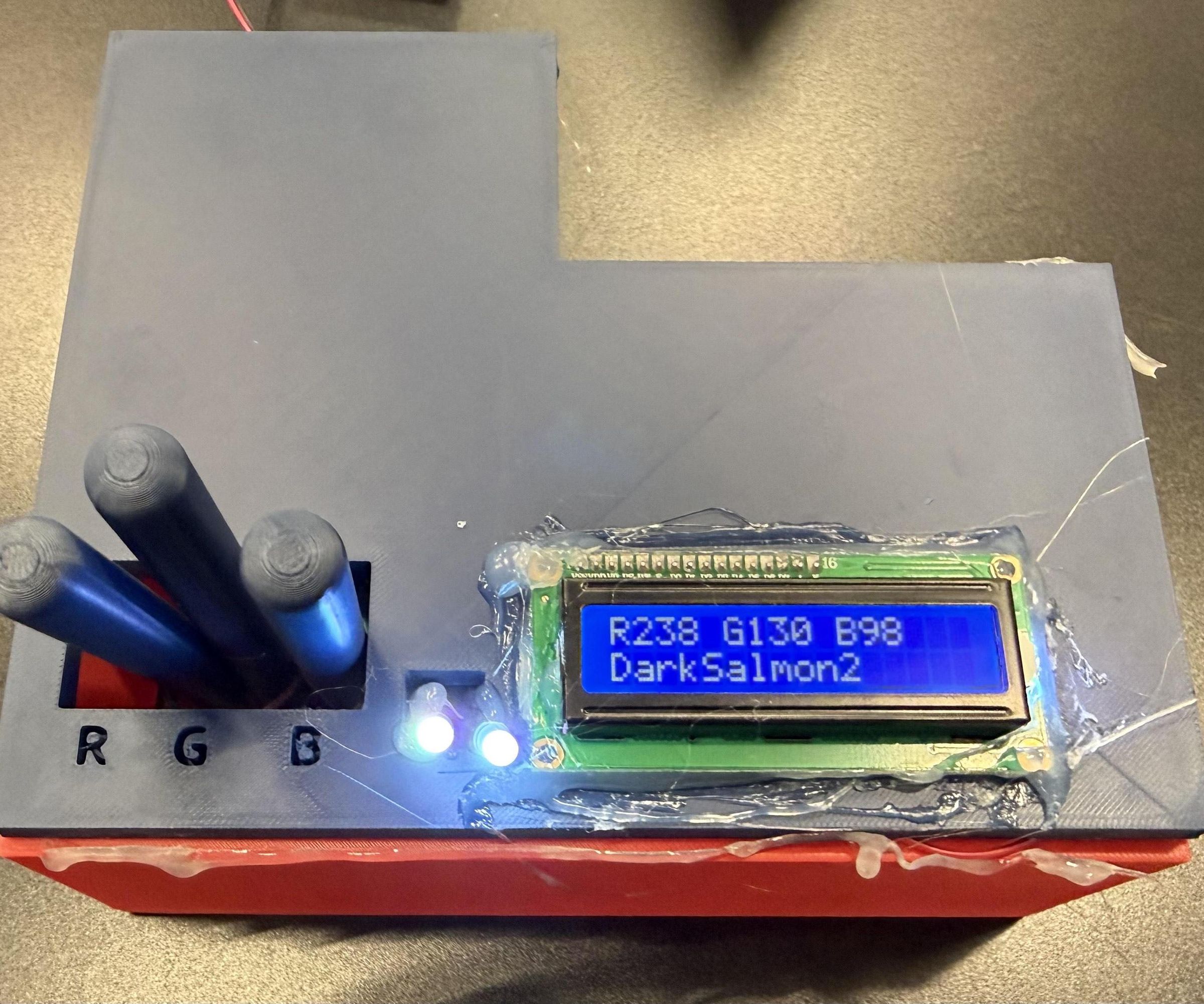 RGB Color Mixer W/Display