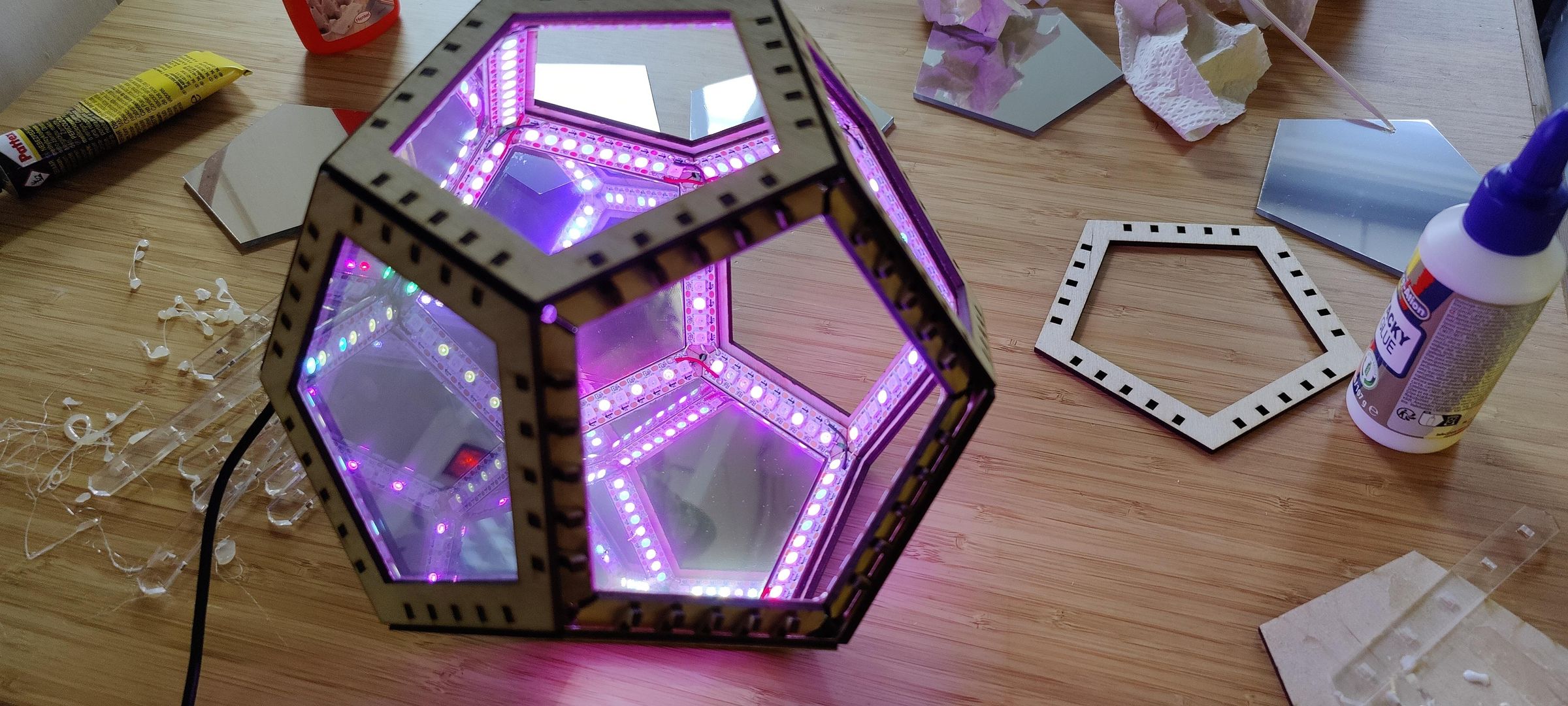 LaserCut Infinity Dodecahedron (Fusion 360) 10 Steps (with Pictures