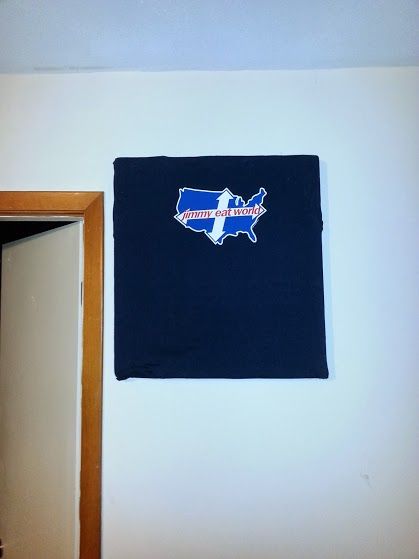 Build a Sound Baffle Out of Your Favorite Band's T-shirt for Cheap or Free