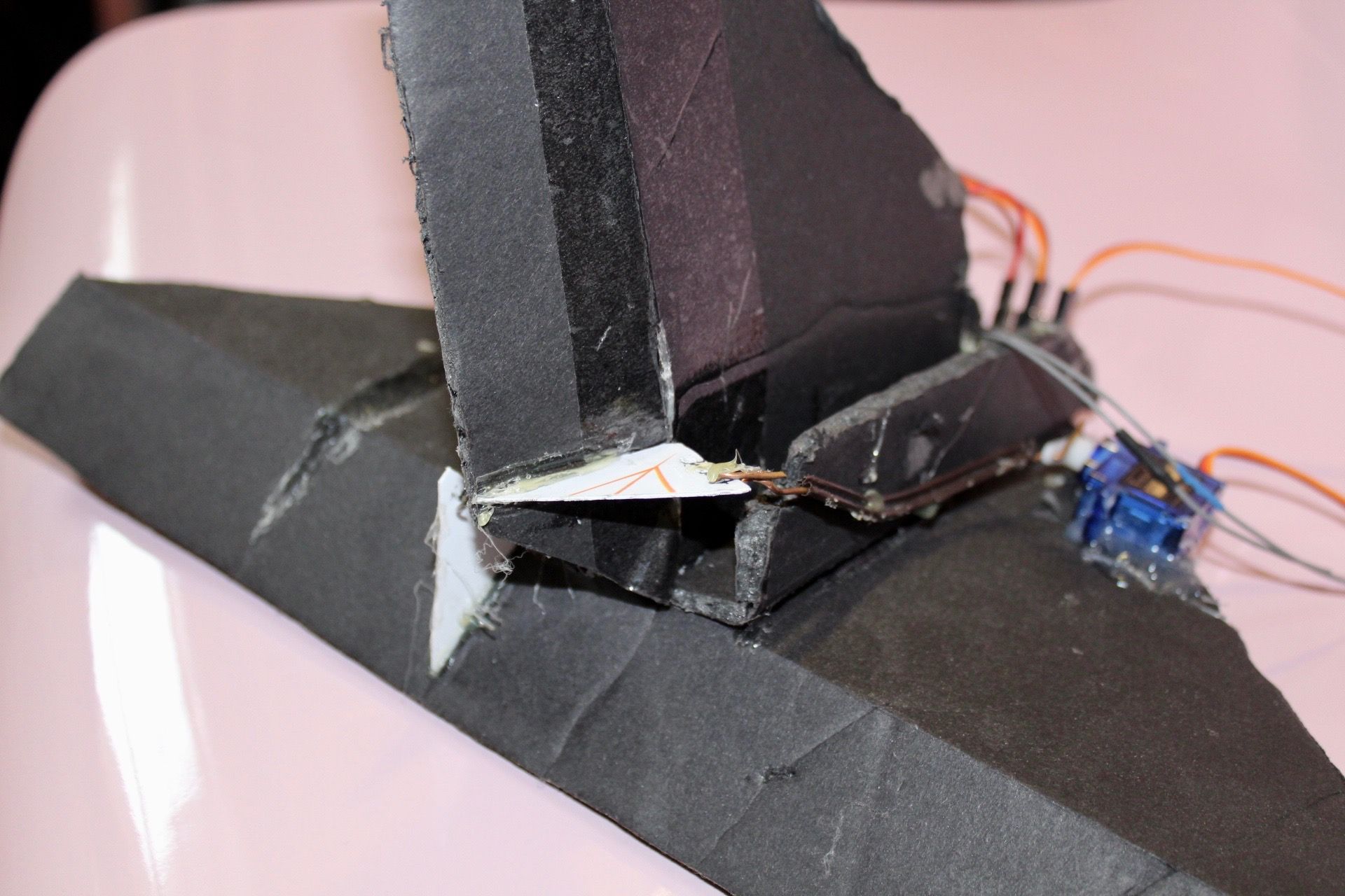 DIY RC Control Horns From Recycled Plastic Cards With Template 4