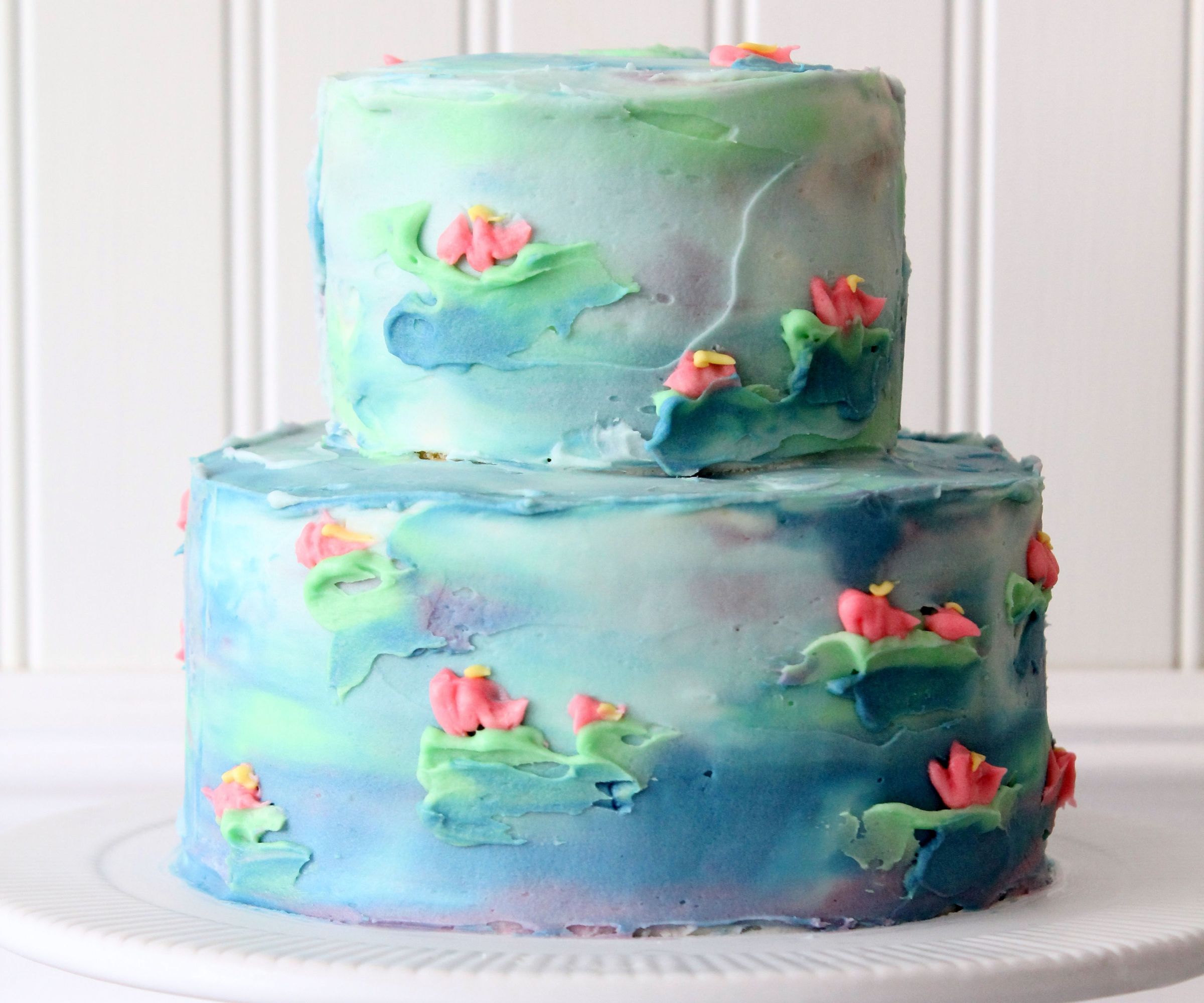 Watercolor Cake