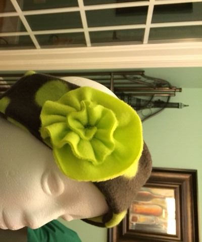 How to make a Funky Fleece Ear Muff Head Band