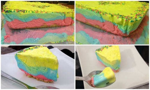 Unmold the Ice Cream Cake