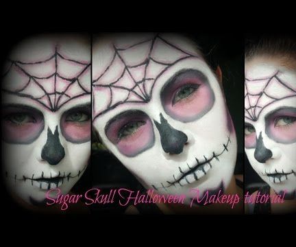 Sugar Skull Halloween Makeup