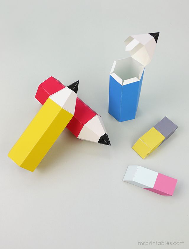 Pencil Favor Boxes