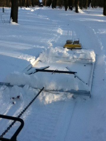 Grooming a Cross Country Ski Trail