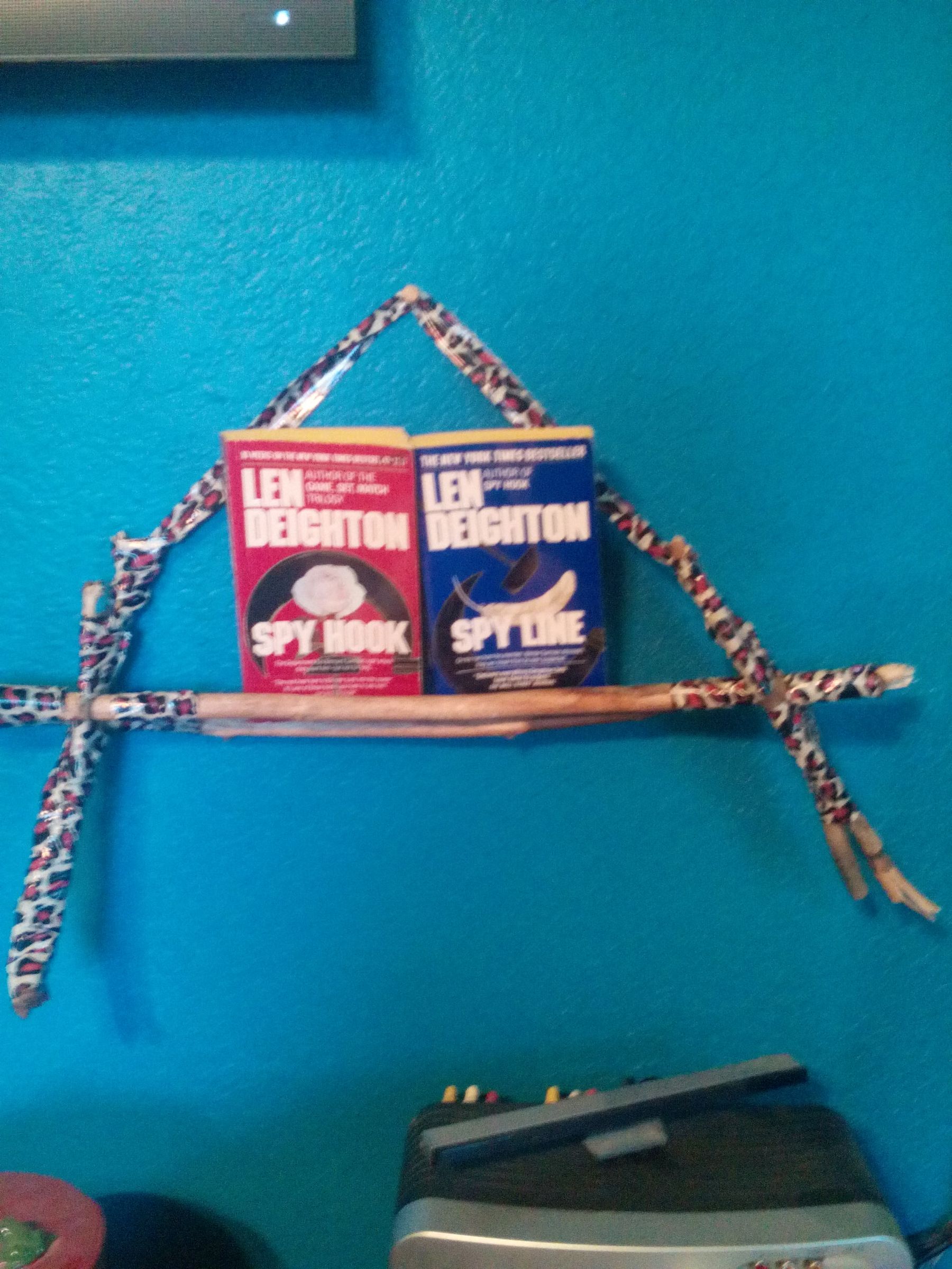 Duct Tape Nature Bookshelf