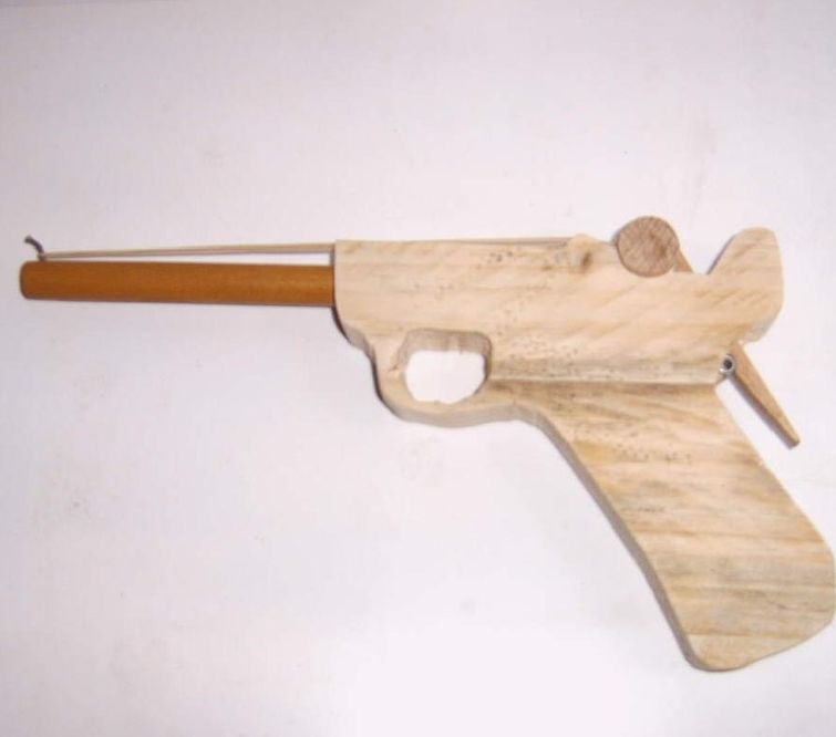 How to Make a Clothespin Luger Rubberband Gun : 12 Steps - Instructables