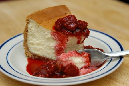 Release the Cake From the Pan and Slice.