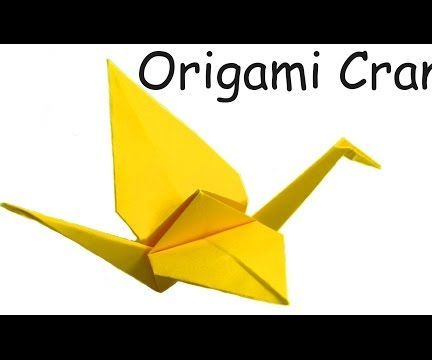 DIY  How to Make a Paper Crane - Origami  /  DIY Beauty and Easy